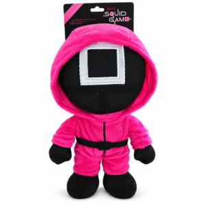 Squid Game Guard Plüschfigur – Quadrat – 28 cm