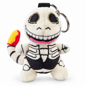 Fossil Pets Friends Schlüsselanhänger – Skeleton Fire – 14 cm